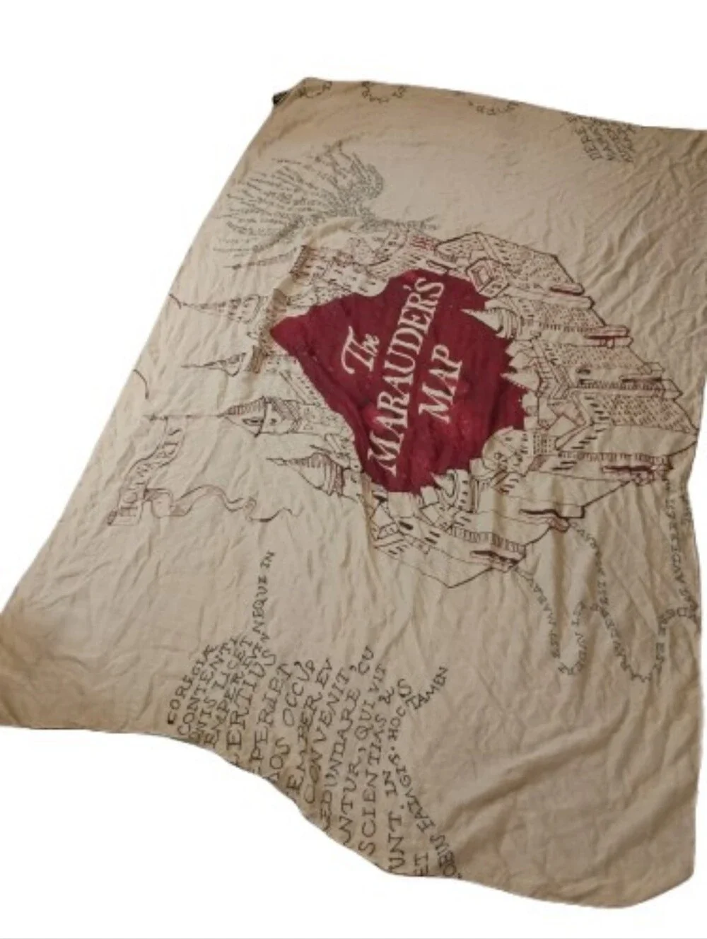 Harry Potter Unisex The Mauraders Map Lightweight Blanket Scarf OS